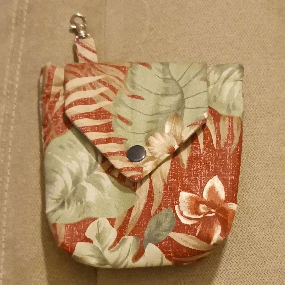 Handmade Rerersible Tote Bag Floral Print XLarge